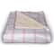 U And Me On Windowpane Sherpa Fleece Throw Blanket